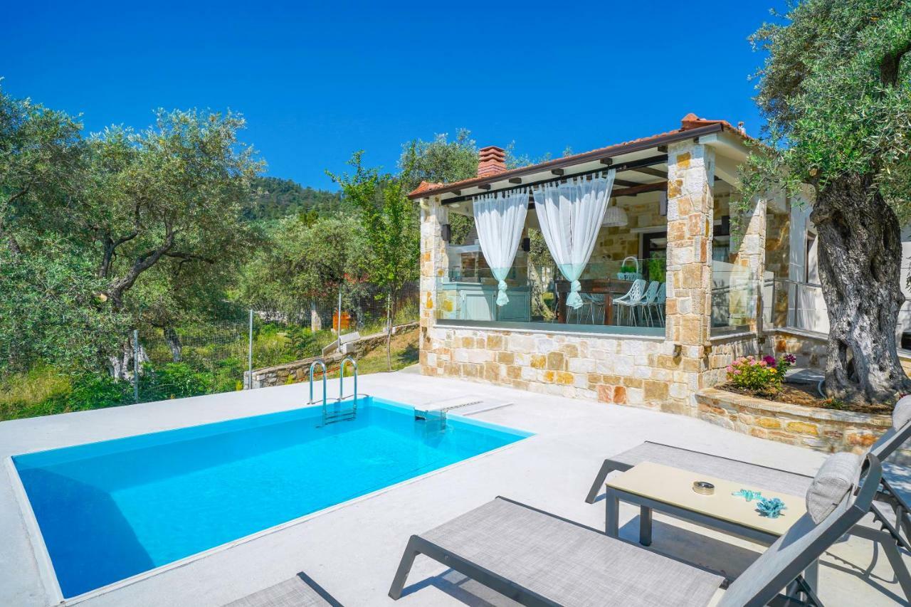 Villa Santa Marina Makriammos エクステリア 写真